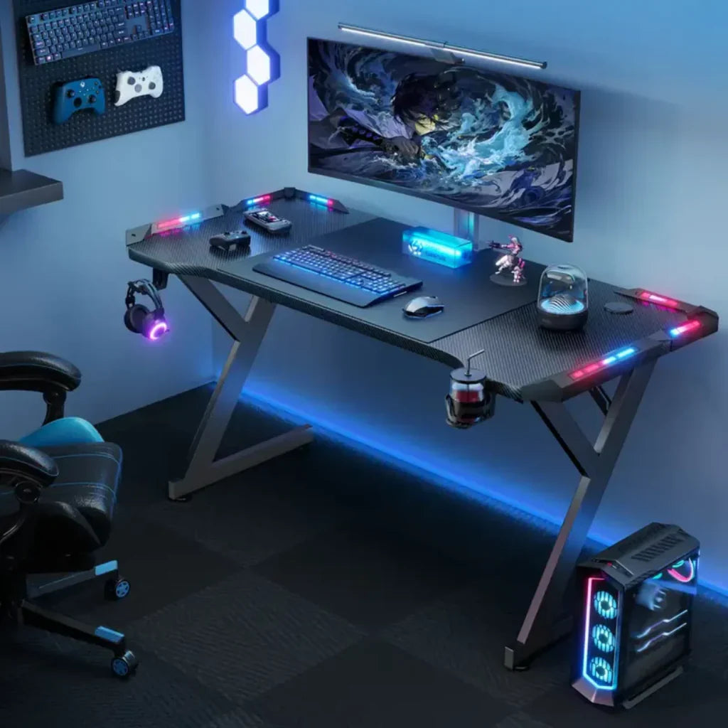 LED RGB GAMING STOL