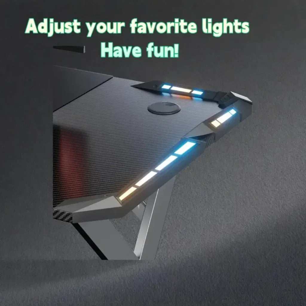 LED RGB GAMING STOL