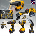HAMMER TOOLS 5u1 Set - 5 baterija 42V NOVO