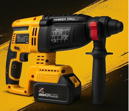 HAMMER TOOLS 5u1 Set - 5 baterija 42V NOVO